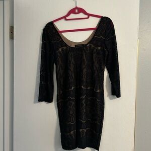 H&M black cocktail dress